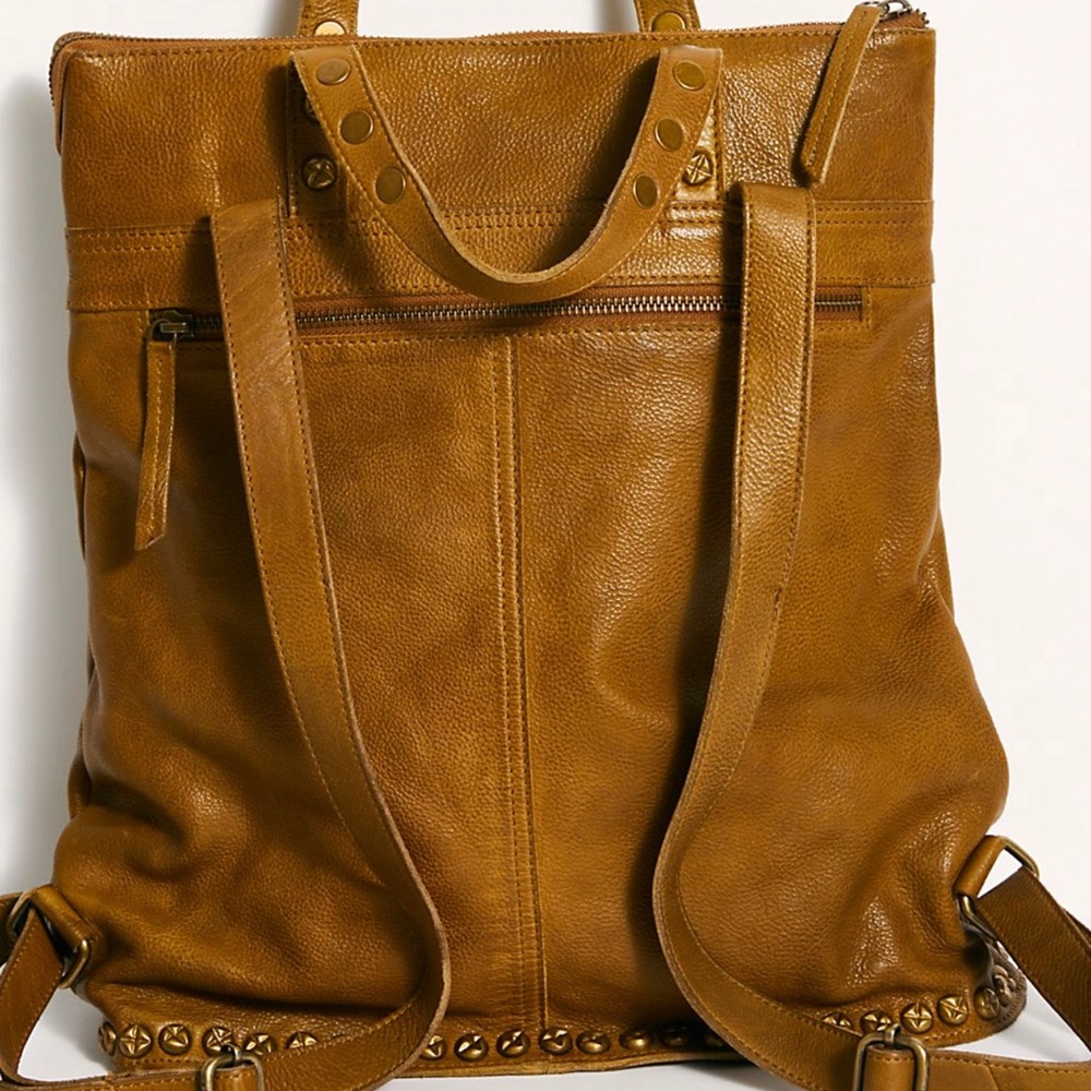 Ellie Leather Studded Free People Backpack